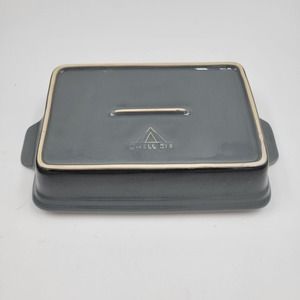 Dwell Six Avacado Green Stoneware‎ Limited Edition Brownie Casserole Dish 8x6